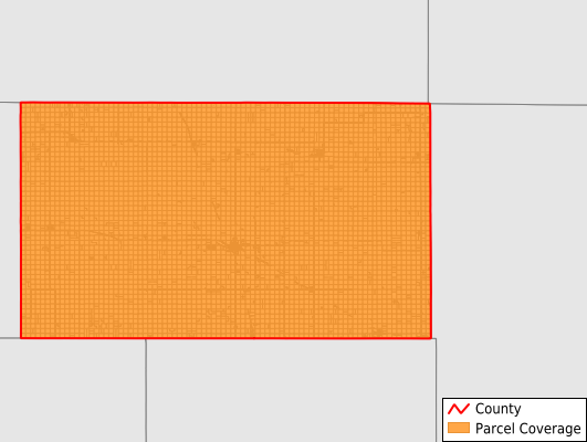 Faulk County South Dakota GIS Parcel Data Download Coverage