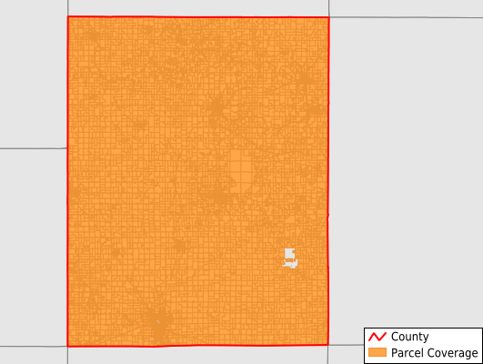 Fayette County Iowa GIS Parcel Data Download Coverage
