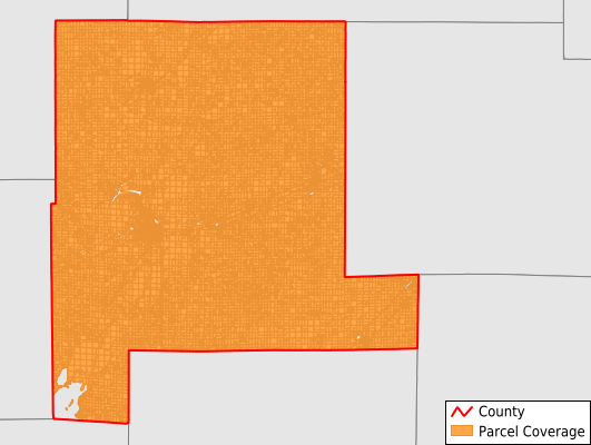 Fayette County Illinois GIS Parcel Data Download Coverage