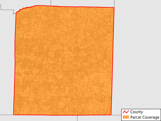 Fayette County Tennessee GIS Parcel Data Download Coverage