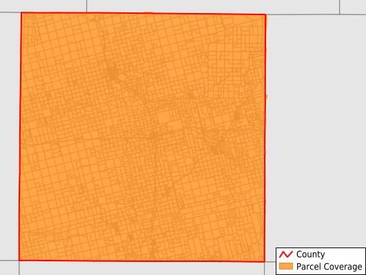 Fisher County Texas GIS Parcel Data Download Coverage