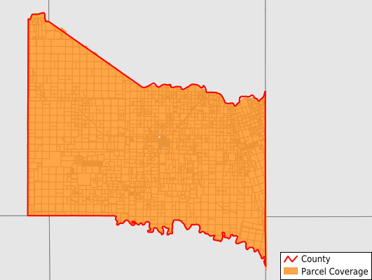 Foard County Texas GIS Parcel Data Download Coverage