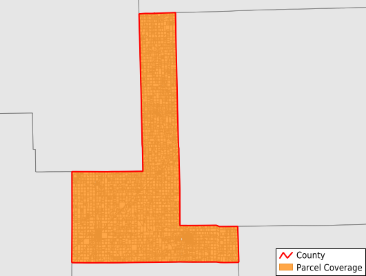 Ford County Illinois GIS Parcel Data Download Coverage