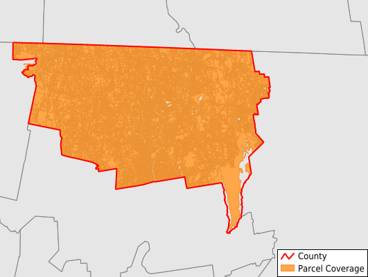 Franklin County Massachusetts GIS Parcel Data Download Coverage