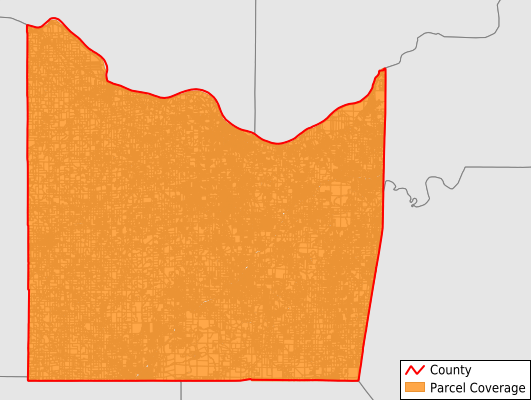 Franklin County Missouri GIS Parcel Data Download Coverage