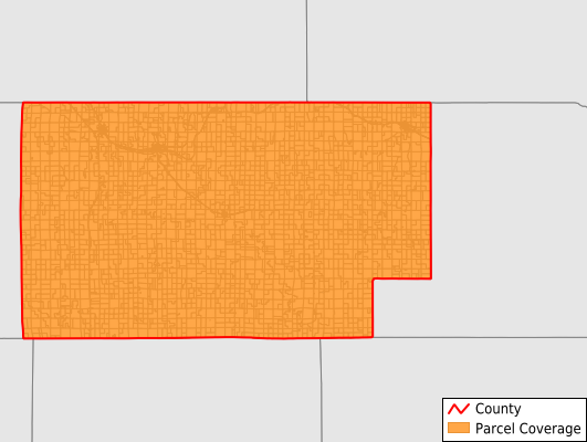 Frontier County Nebraska GIS Parcel Data Download Coverage