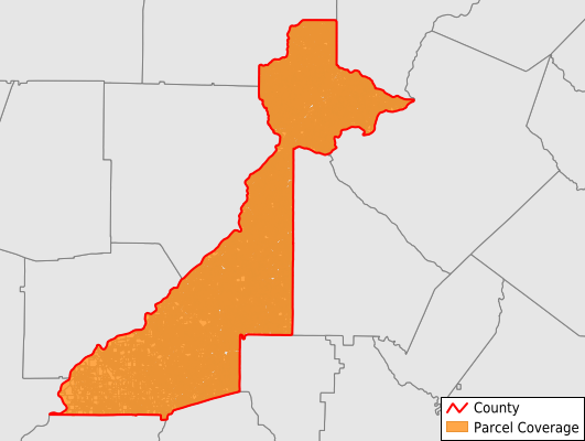 Fulton County Georgia GIS Parcel Data Download Coverage
