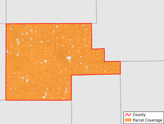 Fulton County Indiana GIS Parcel Data Download Coverage
