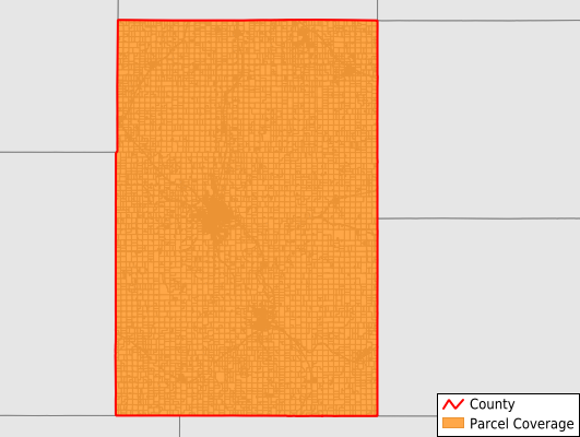 Gage County Nebraska GIS Parcel Data Download Coverage