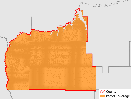 Garfield County Montana GIS Parcel Data Download Coverage
