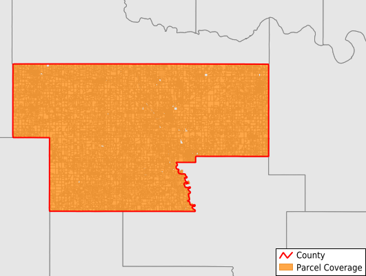 Garvin County Oklahoma GIS Parcel Data Download Coverage