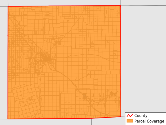 Garza County Texas GIS Parcel Data Download Coverage