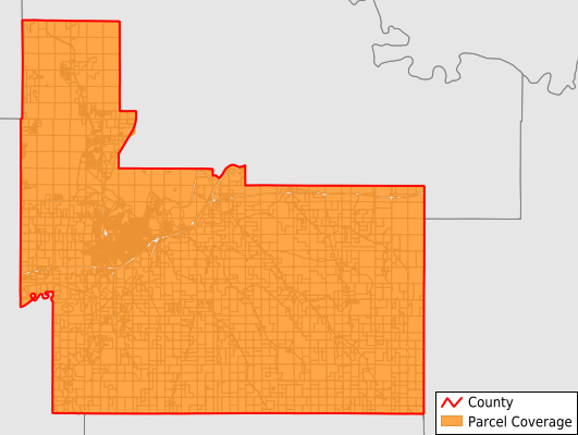 Geary County Kansas GIS Parcel Data Download Coverage