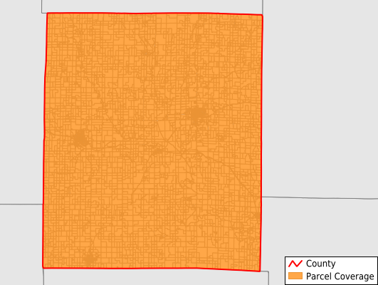 Gentry County Missouri GIS Parcel Data Download Coverage