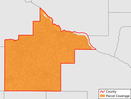 Goodhue County Minnesota GIS Parcel Data Download Coverage