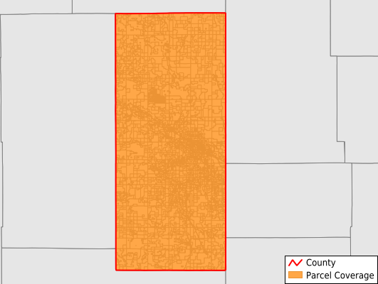 Goshen County Wyoming GIS Parcel Data Download Coverage