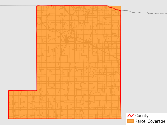 Gosper County Nebraska GIS Parcel Data Download Coverage