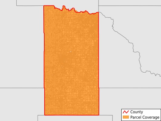 Grady County Oklahoma GIS Parcel Data Download Coverage