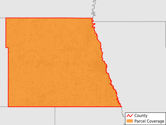 Grand Forks County North Dakota GIS Parcel Data Download Coverage