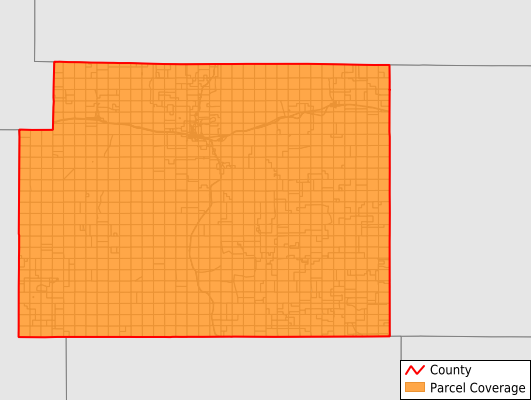 Grant County Nebraska GIS Parcel Data Download Coverage