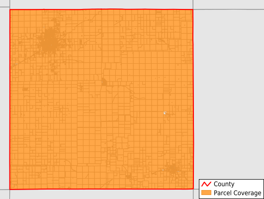 Gray County Texas GIS Parcel Data Download Coverage