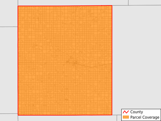 Greeley County Kansas GIS Parcel Data Download Coverage