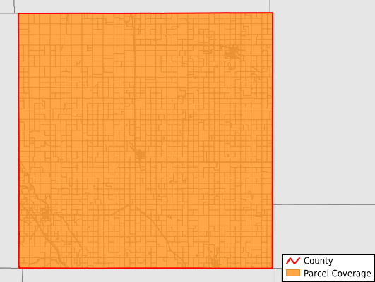 Greeley County Nebraska GIS Parcel Data Download Coverage