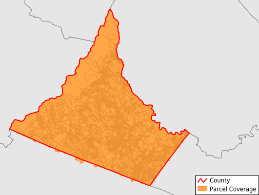 Greene County Virginia GIS Parcel Data Download Coverage