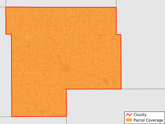 Grundy County Iowa GIS Parcel Data Download Coverage