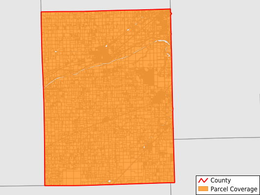 Grundy County Illinois GIS Parcel Data Download Coverage