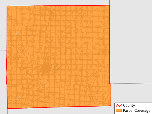 Grundy County Missouri GIS Parcel Data Download Coverage