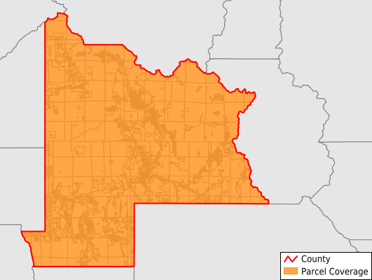 Gunnison County Colorado GIS Parcel Data Download Coverage