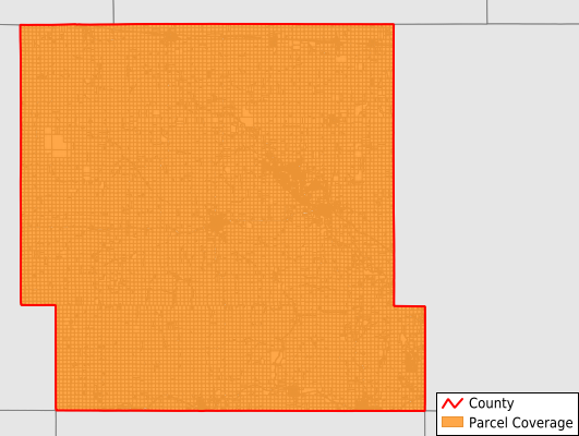 Guthrie County Iowa GIS Parcel Data Download Coverage