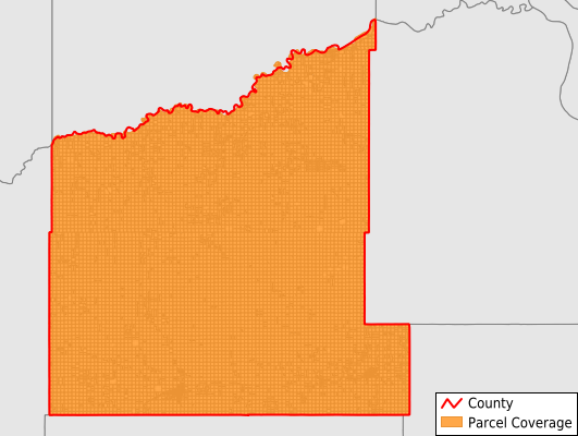 Haakon County South Dakota GIS Parcel Data Download Coverage