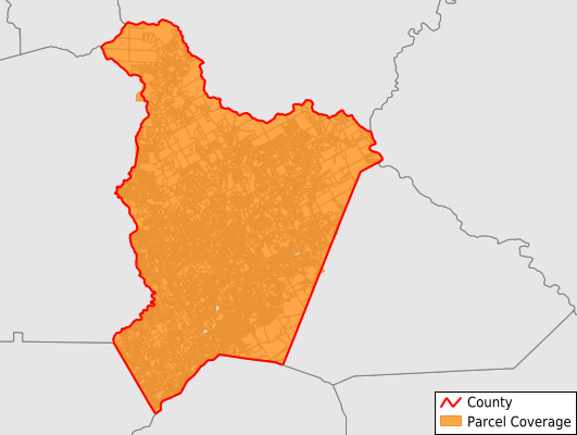Habersham County Georgia GIS Parcel Data Download Coverage