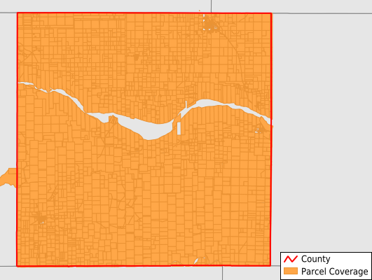 Hall County Texas GIS Parcel Data Download Coverage