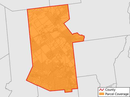 Hamilton County New York GIS Parcel Data Download Coverage