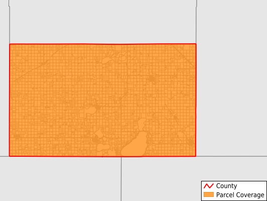 Hamlin County South Dakota GIS Parcel Data Download Coverage