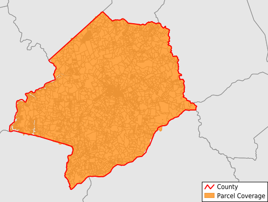 Hancock County Georgia GIS Parcel Data Download Coverage