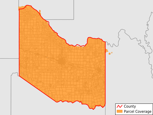 Hardeman County Texas GIS Parcel Data Download Coverage
