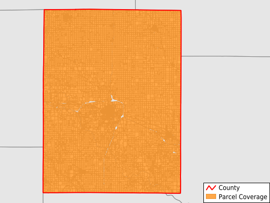 Henry County Iowa GIS Parcel Data Download Coverage