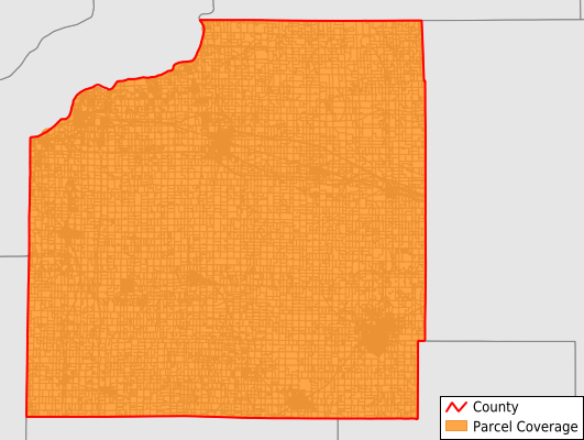 Henry County Illinois GIS Parcel Data Download Coverage