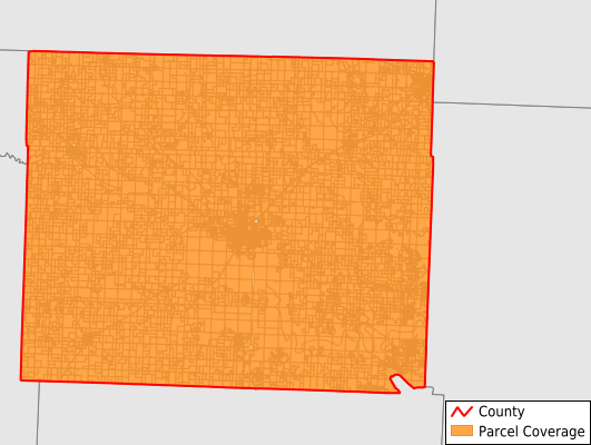 Henry County Missouri GIS Parcel Data Download Coverage