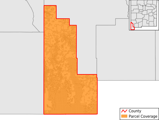 Hidalgo County New Mexico GIS Parcel Data Download Coverage