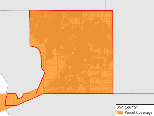Hillsborough County Florida GIS Parcel Data Download Coverage
