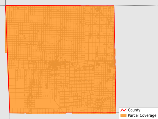 Hockley County Texas GIS Parcel Data Download Coverage