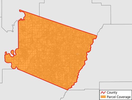 Holmes County Mississippi GIS Parcel Data Download Coverage
