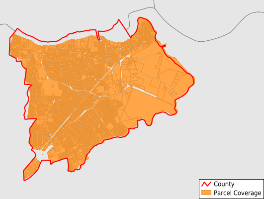 Hopewell City Virginia GIS Parcel Data Download Coverage