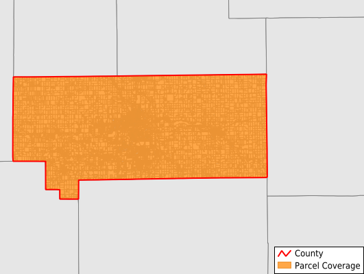 Howard County Indiana GIS Parcel Data Download Coverage