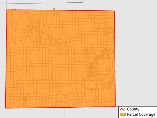 Irion County Texas GIS Parcel Data Download Coverage